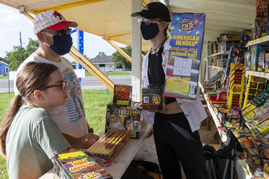 Fireworks sales